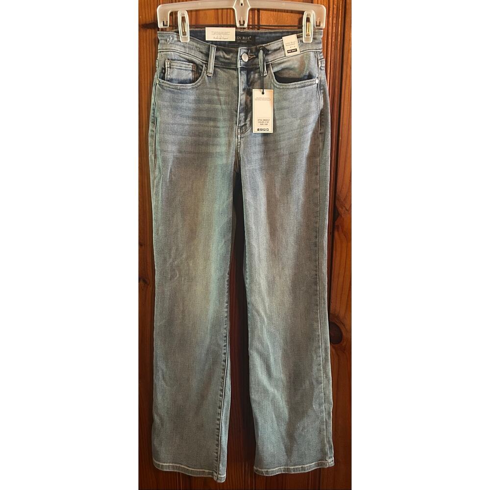 Judy Blue Light Blue Straight Leg Jeans